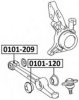 TOYOT 4806932050 Control Arm-/Trailing Arm Bush